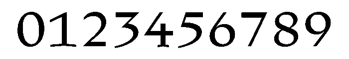 HALCasinoMono Regular Font OTHER CHARS