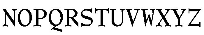 HALCasinoMono Regular Font UPPERCASE
