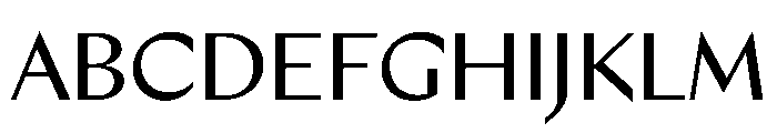 HALCasinoSans Regular Font UPPERCASE