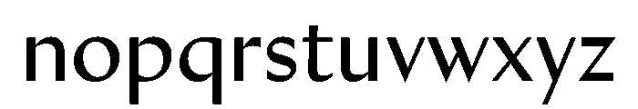 HALCasinoSans Regular Font LOWERCASE