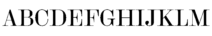 HALColantDisplay Regular Font UPPERCASE