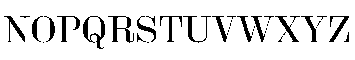 HALColantDisplay Regular Font UPPERCASE