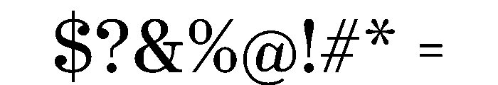 HALColantText Regular Font OTHER CHARS