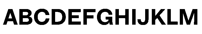 HALFourGrotesk Bold Font UPPERCASE