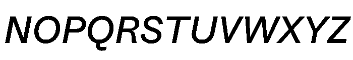 HALFourGrotesk BookItalic Font UPPERCASE