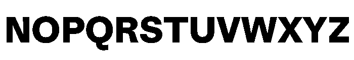 HALFourGrotesk Heavy Font UPPERCASE
