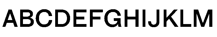 HALFourGrotesk Medium Font UPPERCASE
