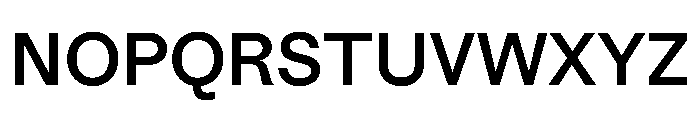 HALFourGrotesk Medium Font UPPERCASE
