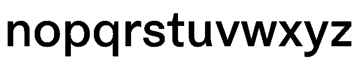 HALFourGrotesk Medium Font LOWERCASE