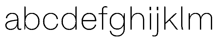 HALFourGrotesk Thin FONT