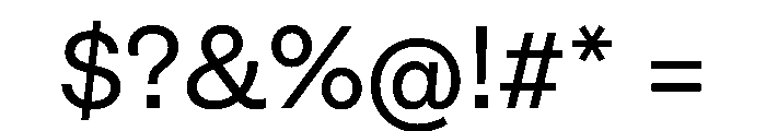 HALFourGroteskWhiteCube Regular Font OTHER CHARS