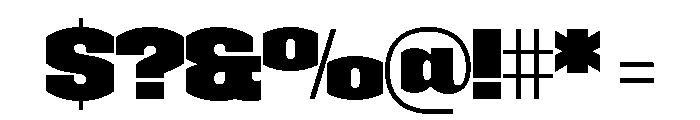 HALGap L Font OTHER CHARS