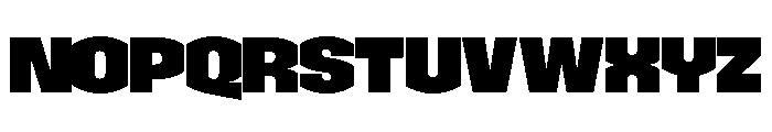 HALGap L Font UPPERCASE