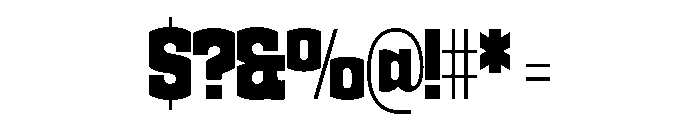 HALGap S Font OTHER CHARS