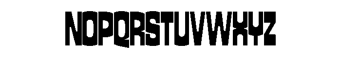 HALGap XS Font UPPERCASE