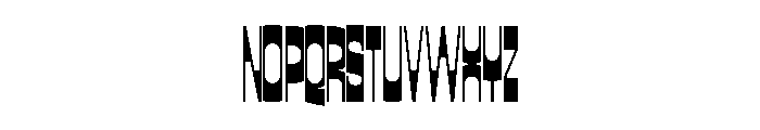 HALGap XXS Font UPPERCASE