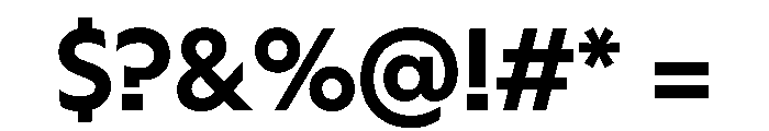 HALMagicHigh Bold Font OTHER CHARS