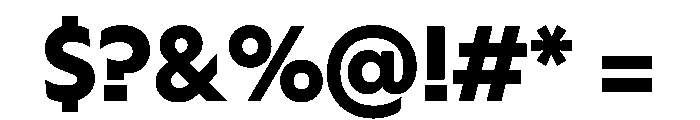 HALMagicHigh Heavy Font OTHER CHARS