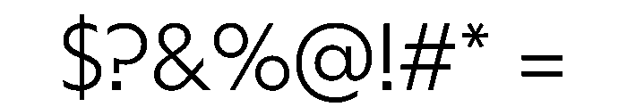 HALMagicHigh Light Font OTHER CHARS