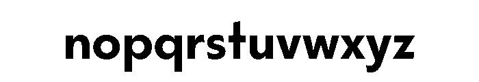 HALMagicLow Medium Font LOWERCASE