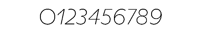 HALMagicLow ThinOblique Font OTHER CHARS