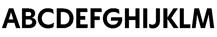 HALMagicMid Bold Font UPPERCASE