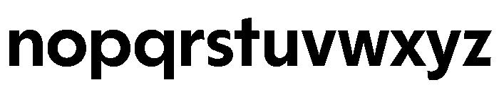 HALMagicMid Bold Font LOWERCASE