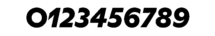 HALMagicMid HeavyOblique Font OTHER CHARS