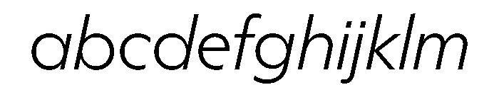 HALMagicMid LightOblique FONT