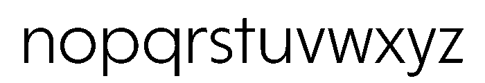 HALMagicMid Light Font LOWERCASE