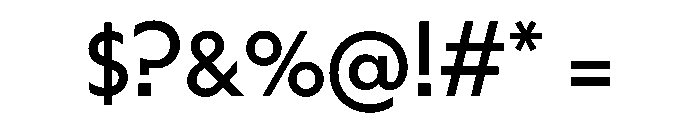 HALMagicMid Regular Font OTHER CHARS