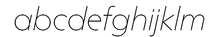 HALMagicMid ThinOblique FONT
