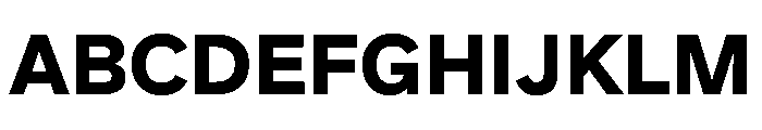 HALMatex Bold Font UPPERCASE