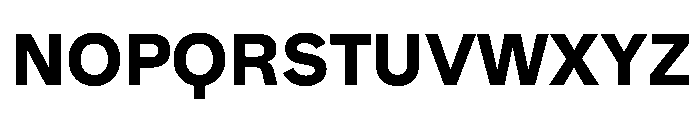HALMatex Bold Font UPPERCASE