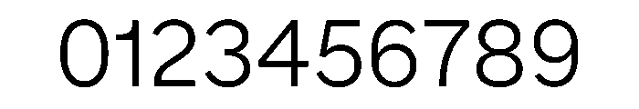 HALMatex Light Font OTHER CHARS