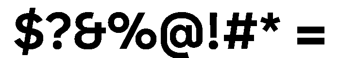 HALMatex Medium Font OTHER CHARS