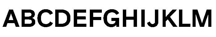 HALMatex Medium Font UPPERCASE