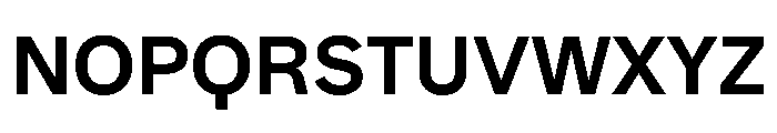 HALMatex Medium Font UPPERCASE
