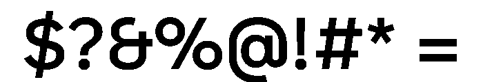 HALMatex Regular Font OTHER CHARS