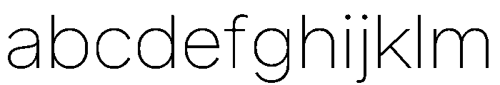 HALMatex Thin FONT