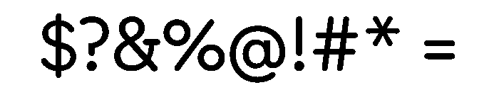 HALRepost Regular Font OTHER CHARS