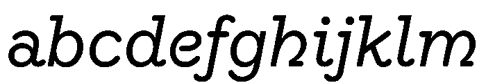 HALRepost RegularItalic FONT