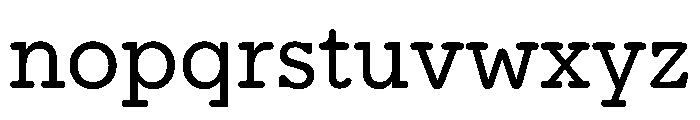 HALRepost Regular Font LOWERCASE