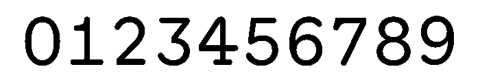 HALRepostMono Regular Font OTHER CHARS
