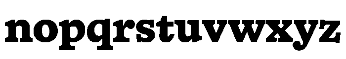 HALTimezone Black Font LOWERCASE