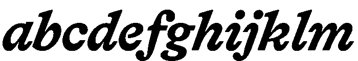 HALTimezone BoldItalic FONT