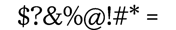 HALTimezone Book Font OTHER CHARS