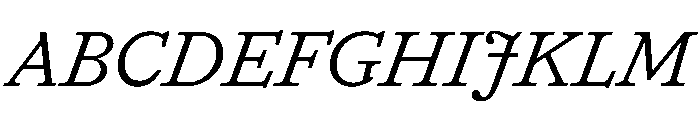 HALTimezone BookItalic Font UPPERCASE