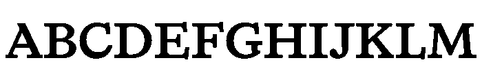 HALTimezone Medium Font UPPERCASE