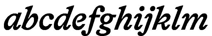 HALTimezone MediumItalic FONT